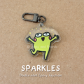 Sparkles Epoxy Keychain