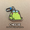 Cheese Epoxy Keychain