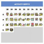 Mini Bippy Stickers 10pk (Waterproof Vinyl)