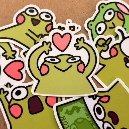 Bippy Sticker (Waterproof Matte)