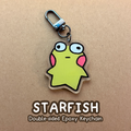 Starfish Epoxy Keychain